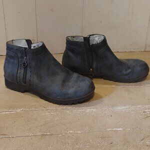 J Sport Jenna Boots Navy Blue Women's 8